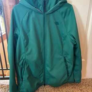 Green Hooded Jacket by The North Face